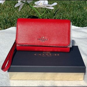 Coach Phone Clutch/Wristlet with Gift Box